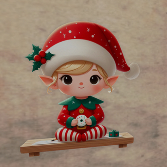 Second Life Marketplace - Cute Elf on a shelf